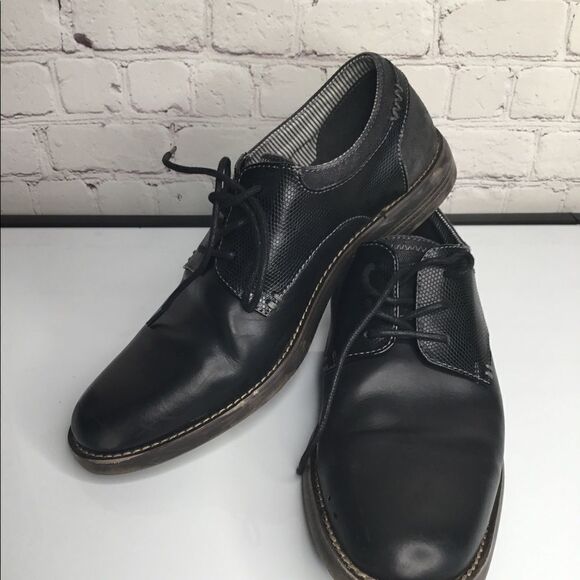 Penguin Oxford Shoes Mens 9 black Original by Munsingwear. - Picture 5 of 11